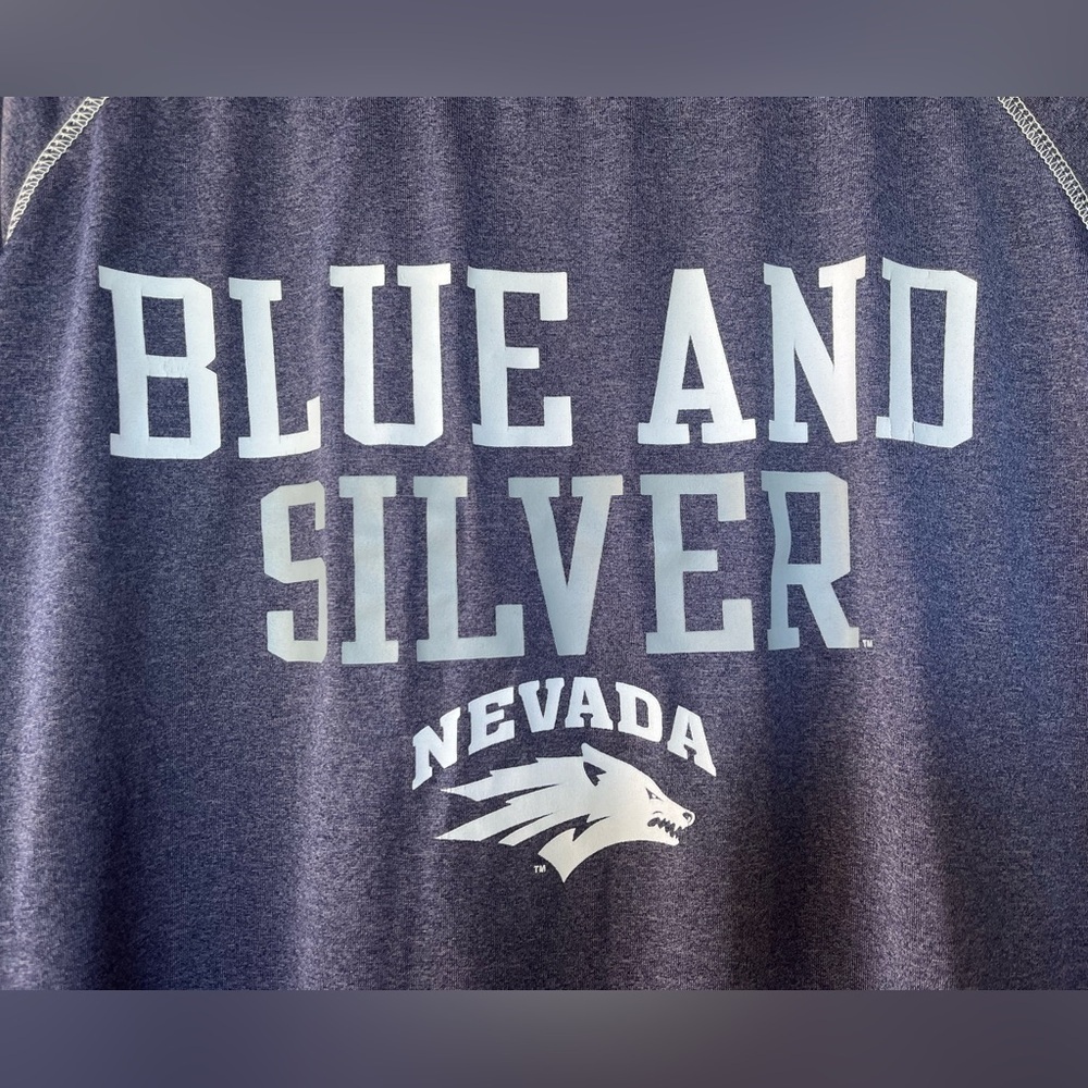 Pro Edge Blue and Silver Short Sleeve Tee - Picture 3 of 9